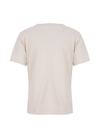 Jack & Jones Bej Erkek Regular Fit Logo Baskılı T-Shirt 12307677 JPRBLURANGER TEECREW BSS26