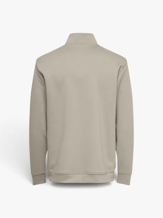 ONSLUCA LIFE REG LS HALFZIP SWEAT Erkek Gri Sweatshirt - 22037612