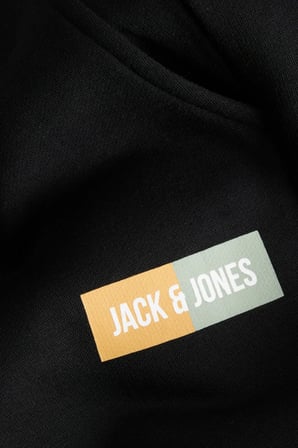 Jack & Jones Erkek Jpstgordon Beli Lastikli ve Bağcıklı Eşofman Altı 12310633 Siyah