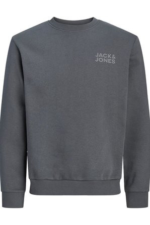 Jack & Jones JORLOGO Erkek Bisiklet Yaka Logolu Sweatshirt Rahat Günlük 