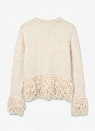 Vero Moda Bej Kadın Bisiklet Yaka Kazak 10359617-110809 TCX