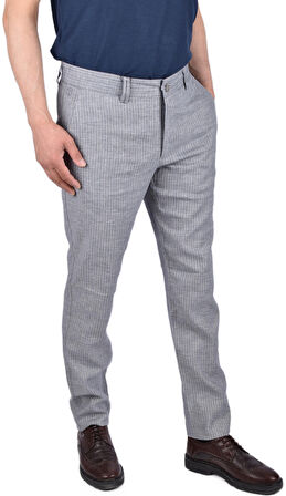 TWN 112 SPOR KETEN PANTOLON /GRİ/54