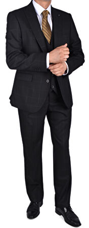 APR-67010 4 DROP  YELEKLİ TAKIM /SİYAH/58