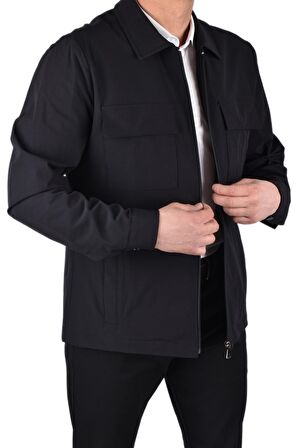 MNT-4452 MEVSİMLİK MONT/SİYAH/56
