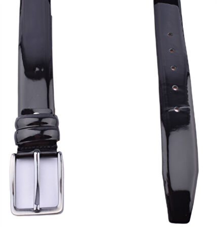 FSM-21 DERİ RUGAN  KEMER 3,5 CM/SİYAH/130 - 52