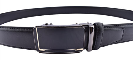 KML-71 MEKANİZMALI KEMER/SİYAH/125 - 50