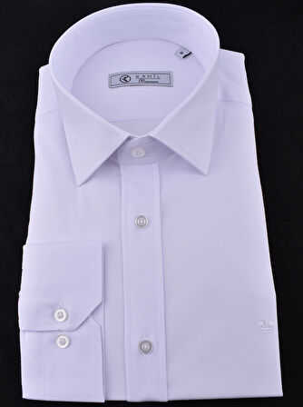KML 10-PAMUK LYCRA SLİMFİT GÖMLEK/BEYAZ/XL