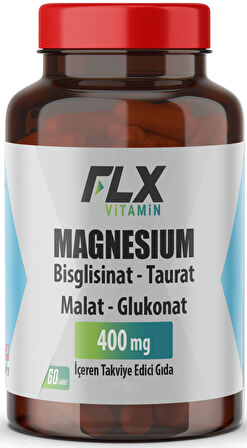 Magnezyum Elementleri Complex 400 MG 60 Tablet