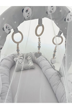 Özel Tasarım Oyuncak ve Cibinlik Tüllü Babynest