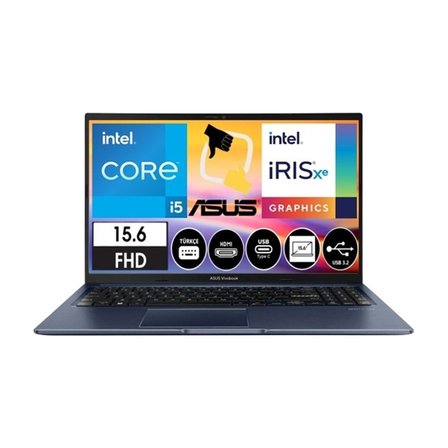 Vivobook 15 X1502ZA-EJ1644 Intel Core I5 1235U 16GB 1tb SSD Freedos 15.6" Fhd Taşınabilir Bilgisayar Csrtech