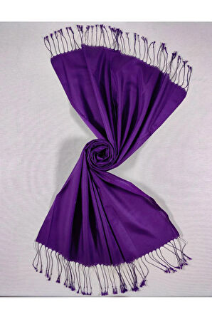 Mısırlı Eşarpları Düz Renk Koza Şal