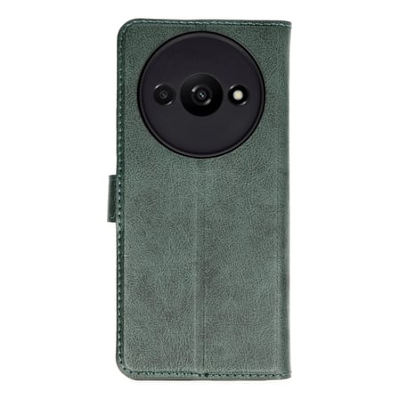 Xiaomi Redmi A3 4G Kılıf Trend S Plus Kapaklı Kılıf - Yeşil