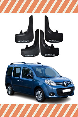 Renault Kangoo Racing yazılı 4’lü tozluk çamurluk paçalık sağlam koruma