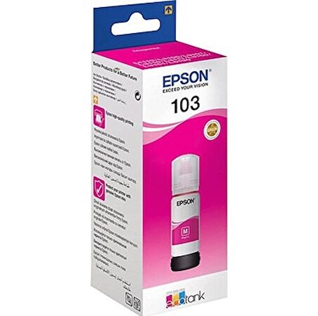 Epson Yazıcı Mürekkebi Kartuşu Magenta Renk 65 ML