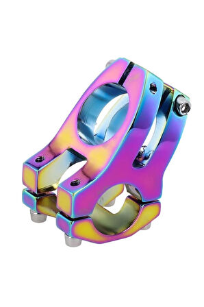 Wake Rainbow Bisiklet Kısa Gidon Boğazı 40mm Bisiklet Yedek Parça Aksesuarı WAKE RAİNBOW