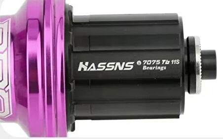 HASSNS Pro7 Arka Göbek 32 Delik Mor