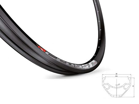 Mach1 Cross- R Jant Çemberi  27.5  Alüminyum 32 Delik