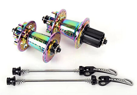 Koozer XM490 Ön Arka Göbek Seti 32 Delik Rainbow