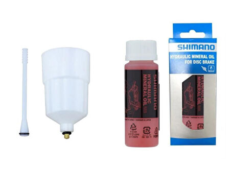 Shimano Hidrolik Mineral Yağ Seti İmpact Hunili 100ML