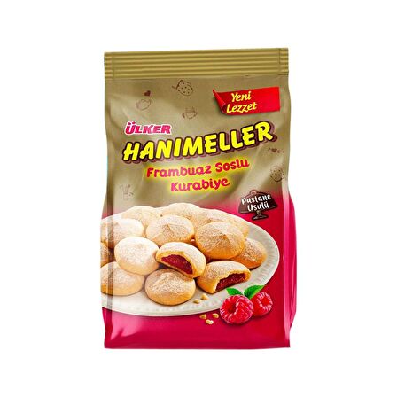 Ülker Hanımeller Frambuaz Soslu Kurabiye 150 gr x 5 Adet