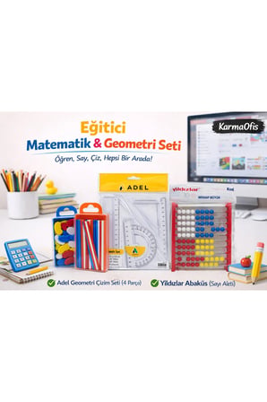 Eğitici Matematik ve Geometri Seti