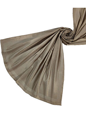 Mısırlı Eşarpları Parıltılı Bantlı Elegance Prenses Şal