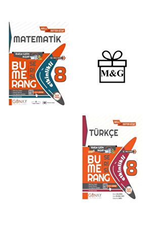 BUMERANG LGS 8. Sınıf Etkinlikli Matematik ve Türkçe