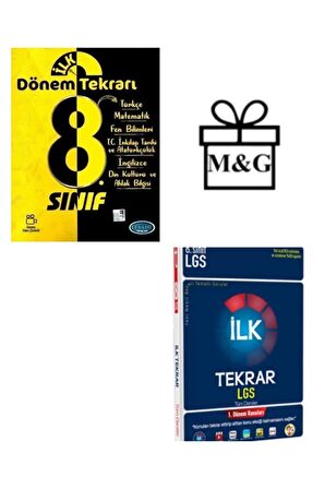 LGS 8.Sınıf 1.Dönem Efsane Tekrar Kitabı ve İlk Tekrar Kitabı