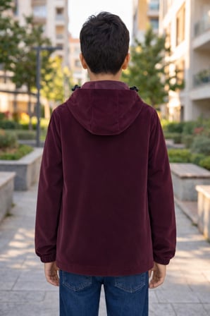 Erkek Çocuk Nova Kumaş Kapüşonlu Mevsimlik Mont MM0014