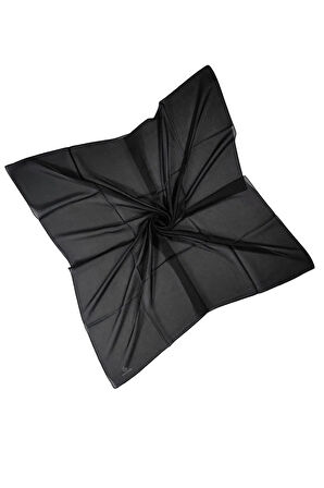 Mısırlı Eşarpları Düz Renk Kristal Şifon Eşarp 100x100 Cm