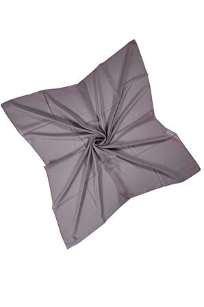 Mısırlı Eşarpları Düz Renk Kristal Şifon Eşarp 110x110 Cm