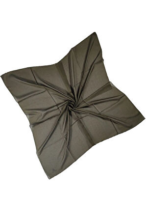 Mısırlı Eşarpları Düz Renk Kristal Şifon Eşarp 110x110 Cm