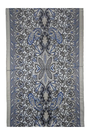 Enba Etnik Desenli Soft Pamuklu Şal 75x190 cm