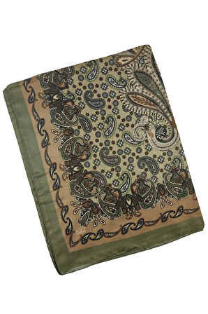 Enba Etnik Desenli Soft Pamuklu Şal 75x190 cm