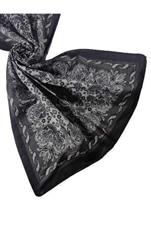 Enba Etnik Desenli Soft Pamuklu Şal 75x190 cm