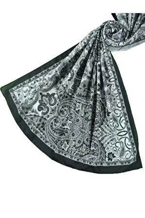 Etnik Desenli Soft Pamuklu Şal 75x190 cm