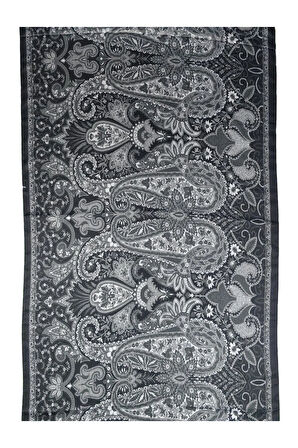 Etnik Desenli Soft Pamuklu Şal 75x190 cm