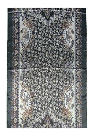Işıl İpek Etnik Desenli Jan Jan Şal 75x190 cm