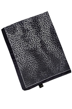 Enba Soft Pamuklu Leopar Desenli Şal 75x190 cm