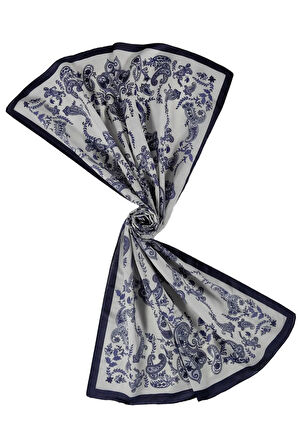 Enba Etnik Desenli Soft Pamuklu Şal 75x190 cm