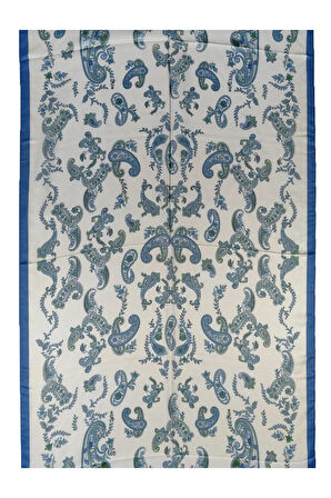 Enba Etnik Desenli Soft Pamuklu Şal 75x190 cm