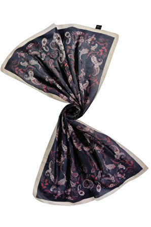 Enba Etnik Desenli Soft Pamuklu Şal 75x190 cm