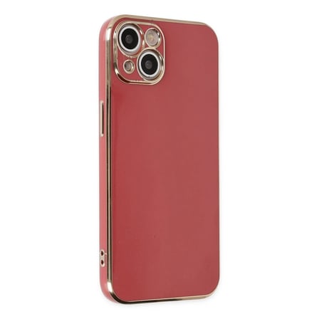 Apple iPhone 14 Kılıf Volet Silikon - Kırmızı