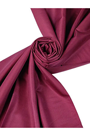 Mısırlı Eşarpları Çift Taraflı Düz Renk İpek Şal