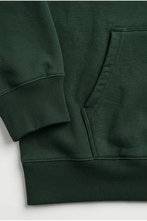 Unisex KopekBalıgı Baskılı Oversize Hoodie Kapüşonlu Sweatshirt