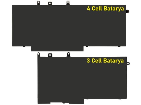 Dell Latitude 14-5495 Batarya Pil RETRO 4Cell