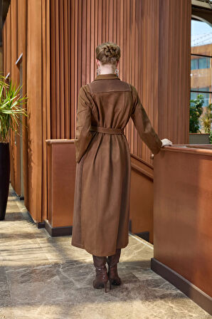 Misswhence Süet pardesü 38502 taba