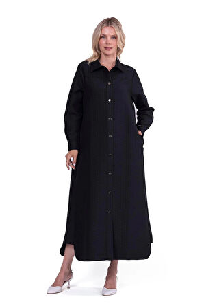 İnvee 7039 Siyah Çıtçıtlı Kap