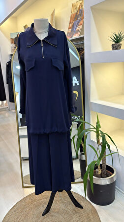 MissWhence Pantolonlu Takım 38008 lacivert