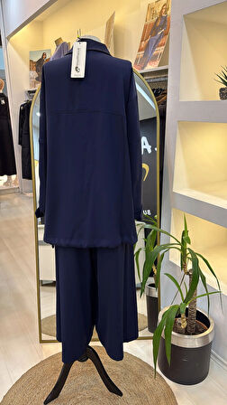 MissWhence Pantolonlu Takım 38008 lacivert